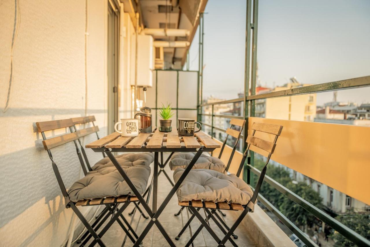 Hermes Apartment On Aristotelous Midas Home テッサロニキ エクステリア 写真