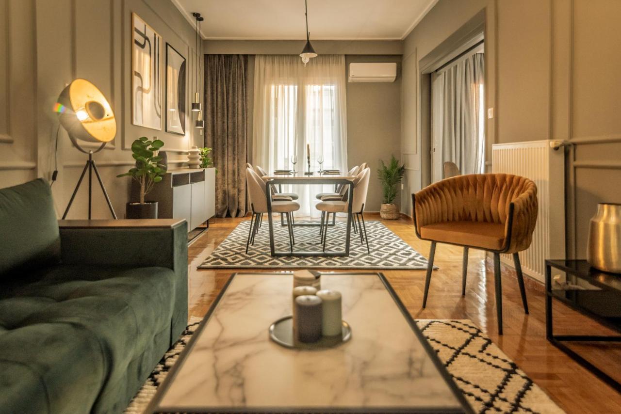 Hermes Apartment On Aristotelous Midas Home テッサロニキ エクステリア 写真