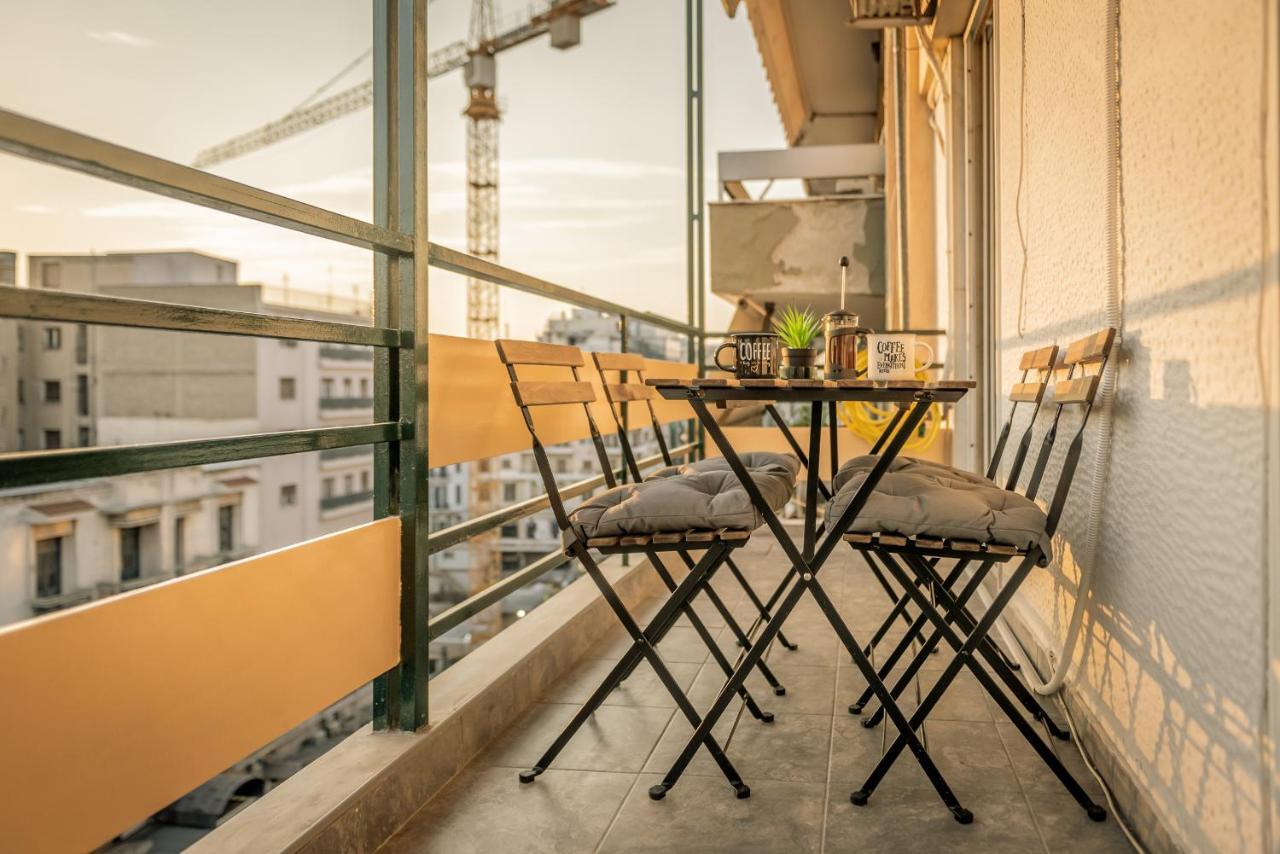 Hermes Apartment On Aristotelous Midas Home テッサロニキ エクステリア 写真